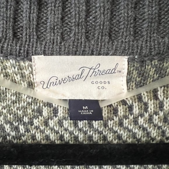 Women's Universal Thread Medium Cardigan Blazer in Camouflage Print - Picture 2 of 8